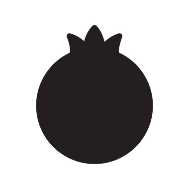 nar glyph düz vektör simgesi