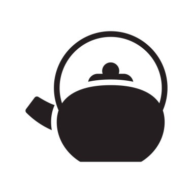 su ısıtıcısı glif düz vektör simge