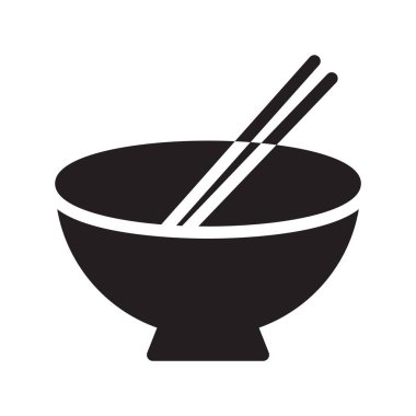 kase glyph düz vektör simgesi