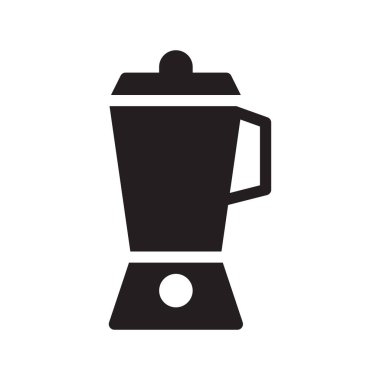 blender glyph düz vektör simgesi