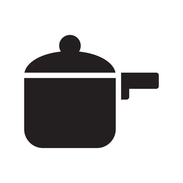 Steelpan Glyph Plat Vector Pictogram — Stockvector