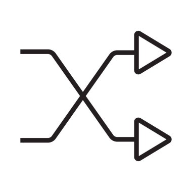 ince çizgi vektör simgesini değiştir