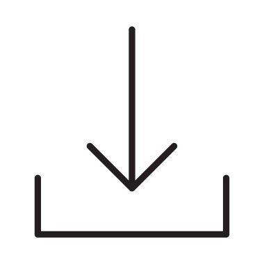 ince çizgi vektör simgesini Kaydet