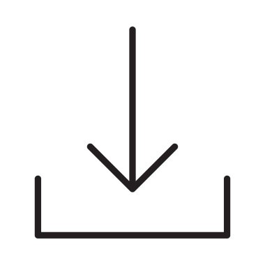 glif düz vektör simgesi Kaydet