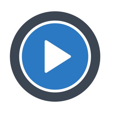 oyun glif renk vektör simgesi