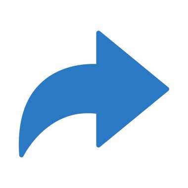 ok glif simge renk vektör