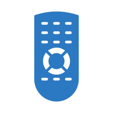 uzak glif renk vektör simgesi