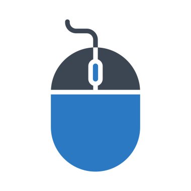 fare glif renk vektör simge