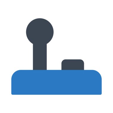 karakter renk vektör simgesi gamepad