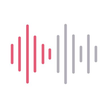 müzik ince çizgi renk simge vektör