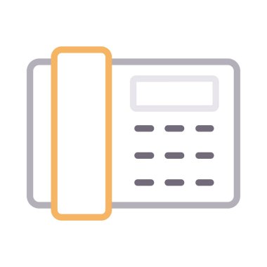 sabit ince renk çizgisi vektör simgesi