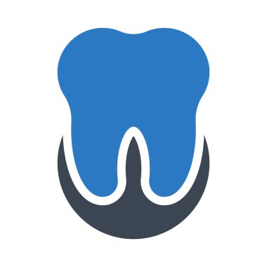 sözlü glif renk vektör simgesi