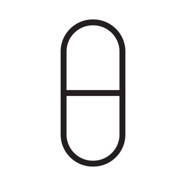 ince hat vektör simge