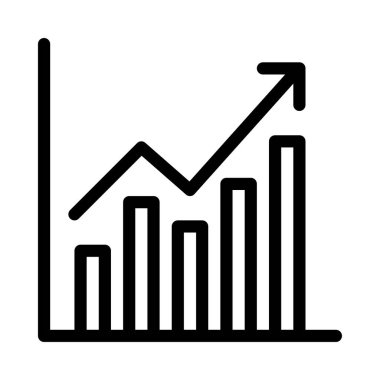 büyüme ince hat vektör simge