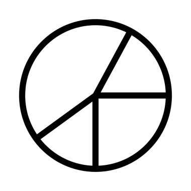 Grafik ince çizgi vektör simgesi