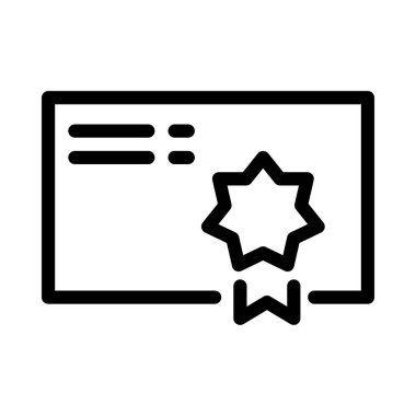 derece ince çizgi vektör simgesi