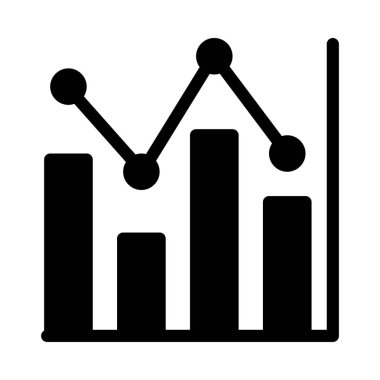 grafik glyph düz vektör simgesi