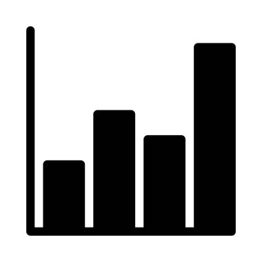 grafik glif düz vektör simgesi