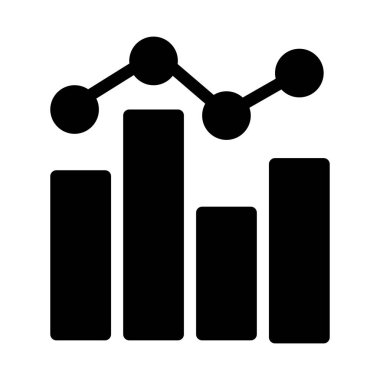 grafik glyph düz vektör simgesi