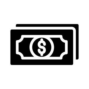 para glif düz vektör simge