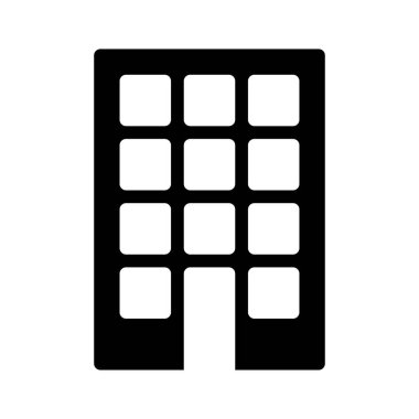 Daire glif simge vektör