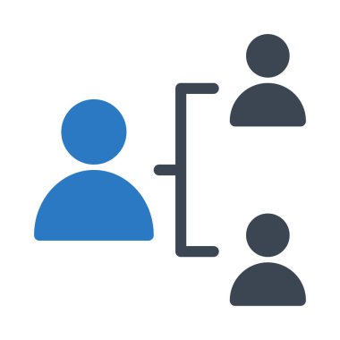 bağlantı glif renk vektör simgesi