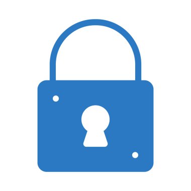 Özel glif renk vektör simgesi