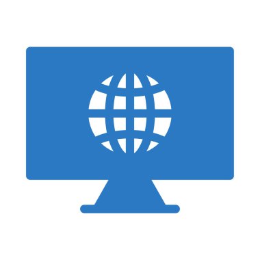 tarayıcı glif renk vektör simge