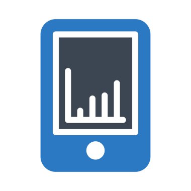 grafik glyph renk vektör simgesi