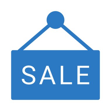 Satış pano renk simge vektör