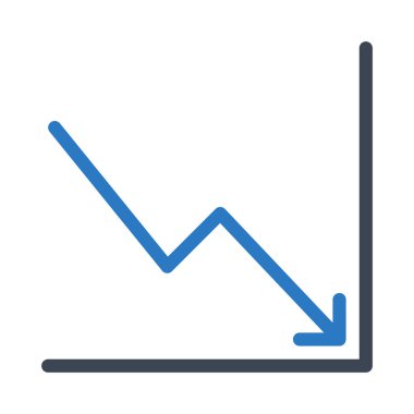 glif renk vektör simge azaltmak