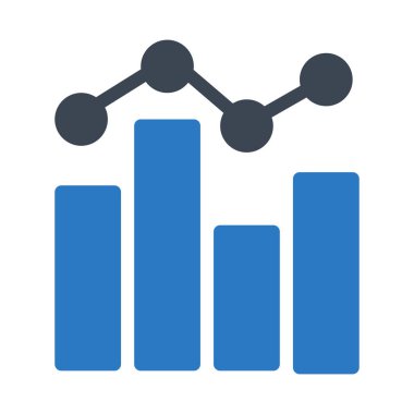 grafik glyph renk vektör simgesi