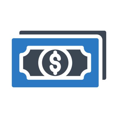 para glif renk vektör simge