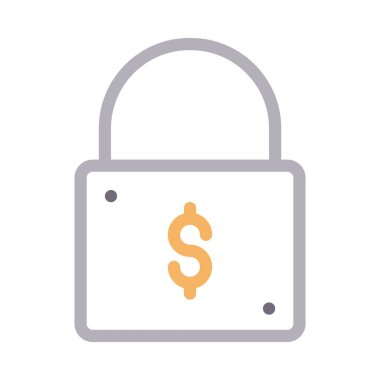 özel ince renk çizgisi vektör simgesi