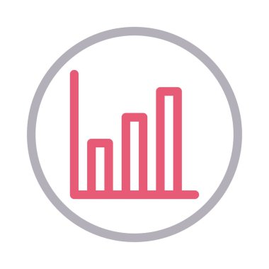 grafik ince renk çizgisi vektör simgesi