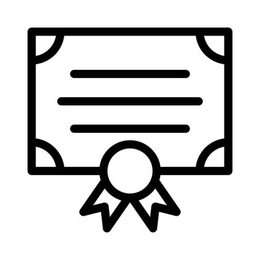 derece ince çizgi vektör simgesi