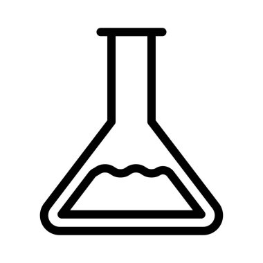 şişe ince çizgi vektör simgesi