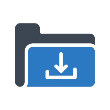 glyph renk vektör simgesi indir