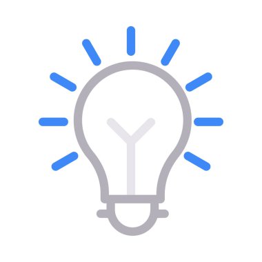 yaratıcı ince renk çizgisi vektör simgesi