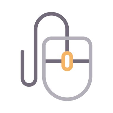 imleç ince renk çizgisi vektör simgesi