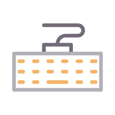 ince renk çizgisi vektör simgesi yazma