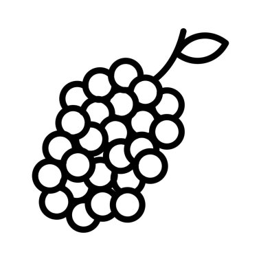 ince hat meyve simge vektör