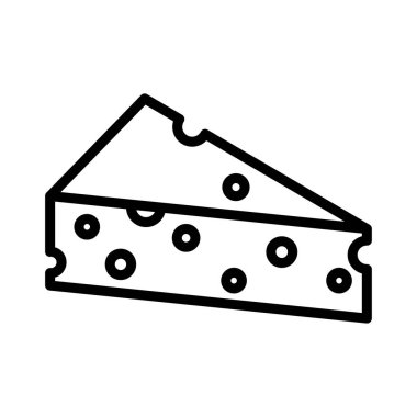 tatlı ince çizgi vektör simgesi