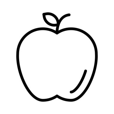 ince hat meyve simge vektör