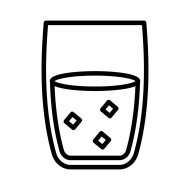 iç ince çizgi vektör simge