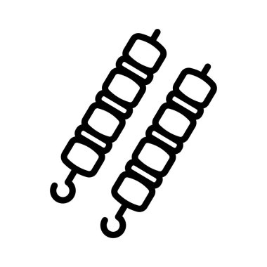 skimmer ince çizgi vektör simgesi