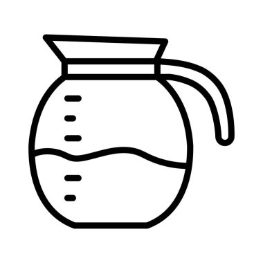 su ince hat vektör simge