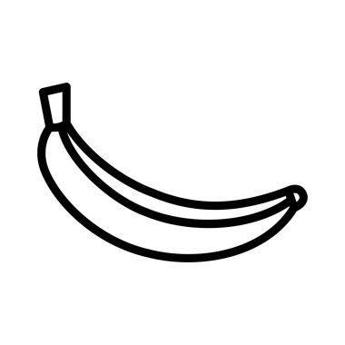 ince hat meyve simge vektör