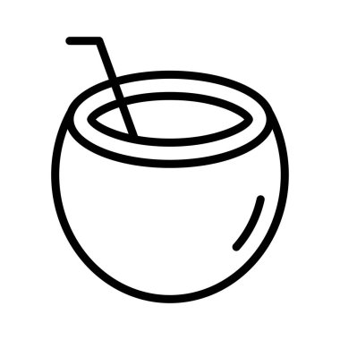 iç ince çizgi vektör simge