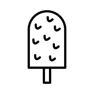 krem ince çizgi vektör simgesi